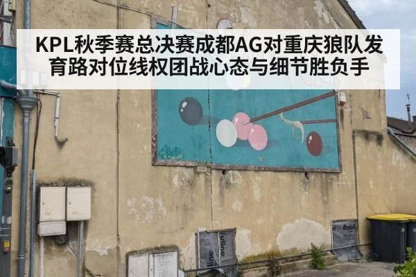 KPL秋季赛总决赛成都AG对重庆狼队发育路对位线权团战心态与细节胜负手
